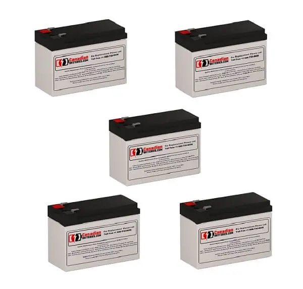 Minuteman Mm1Kcp-1 Ups Battery Pack – 5 × 12V 7Ah Sealed Lead-Acid 1