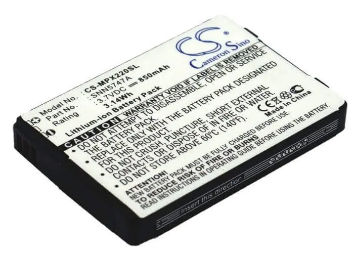Motorola Mpx220 Replacement Battery – 3.7V 850Mah Li-Ion (3.15Wh) 1