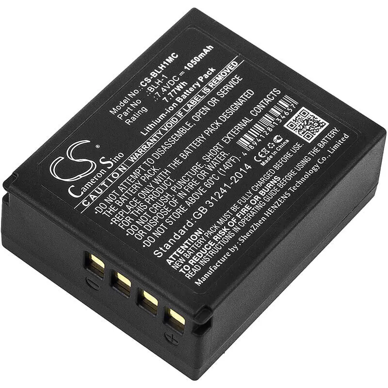 Olympus Blh-1 Camera Battery – 7.4V 1050Mah Li-Ion For E-M1 & E-M1 Mark Ii (7.77Wh) 1