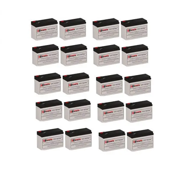 Opti-Ups Ds15Kbt Ups Battery Pack – 20 × 12V 7Ah (84Wh) Sealed Lead-Acid Modules 1