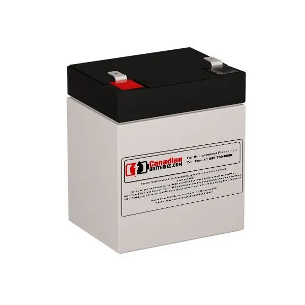 Powersonic Ps-1252 Replacement Battery – 12V 5Ah Sealed Lead-Acid With F1 Terminals 1