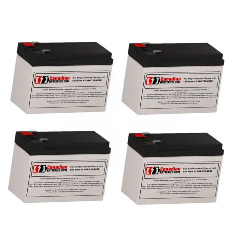 Powerware Powerrite Pro Ii 1500 Rackmount Ups Battery Pack – 4 × 12V 7Ah (84Wh Total) 1