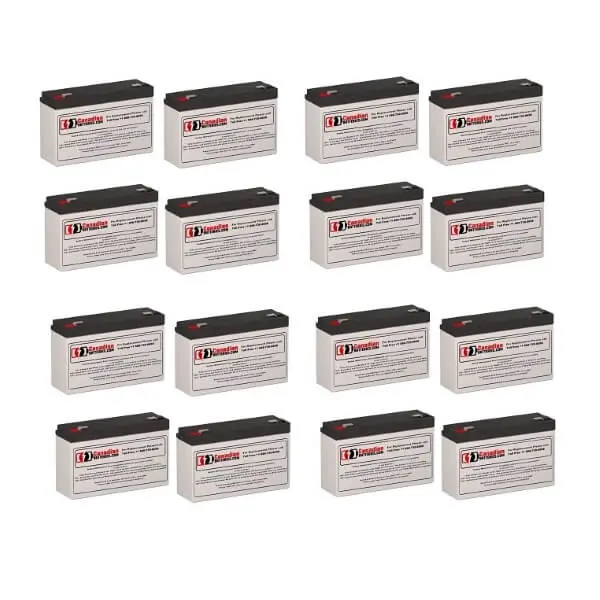 Powerware Pw5119-2.4Kii-Rm Ups Battery Pack – 16 × 6V, 12Ah (72Wh Total) 1