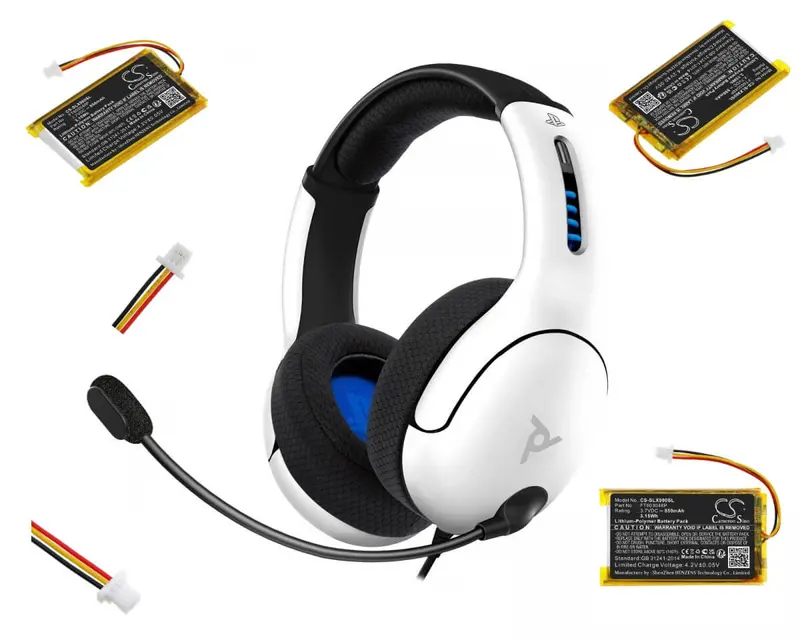 Steelseries Arctis 9X/Pdp Level 50 Headset Battery – 3.7V 850Mah Li-Polymer (3.15Wh), Ft603048P 1