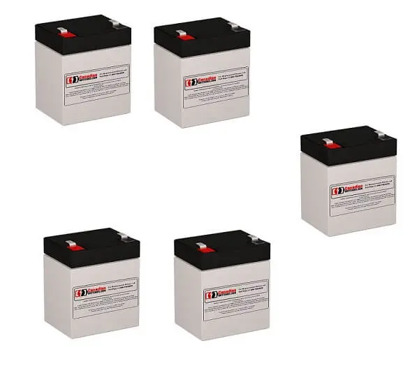 Toshiba Ue1E1E006-5M Ups Battery Pack – 5×12V 5Ah (60Wh) Sealed Lead-Acid 1