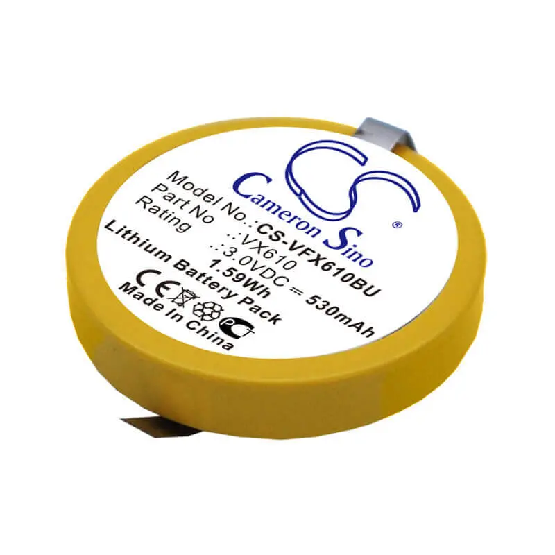 Verifone Vx610 Backup Cmos Battery – 3.0V 530Mah Lithium Coin Cell (1.59Wh) 1