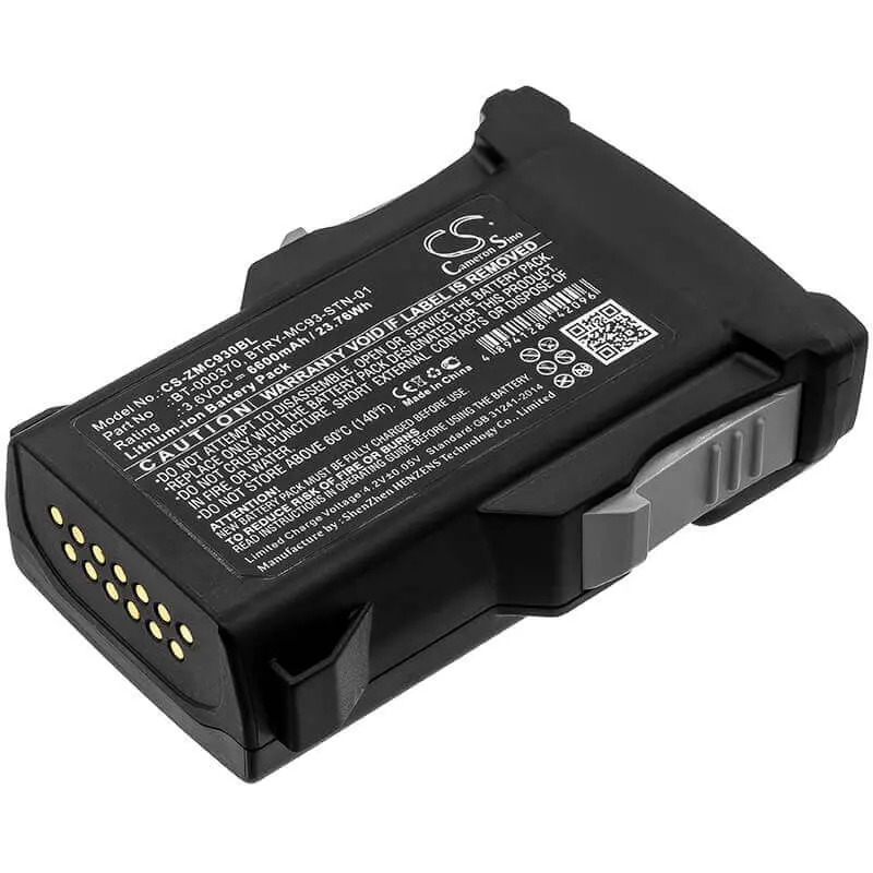 Zebra Mc93 / Mc9300 Mobile Computer Battery – 3.6V 6600Mah Li-Ion (23.76Wh) 1